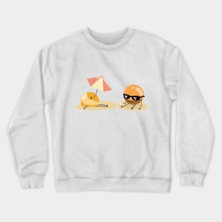 Citrus Summer Crewneck Sweatshirt